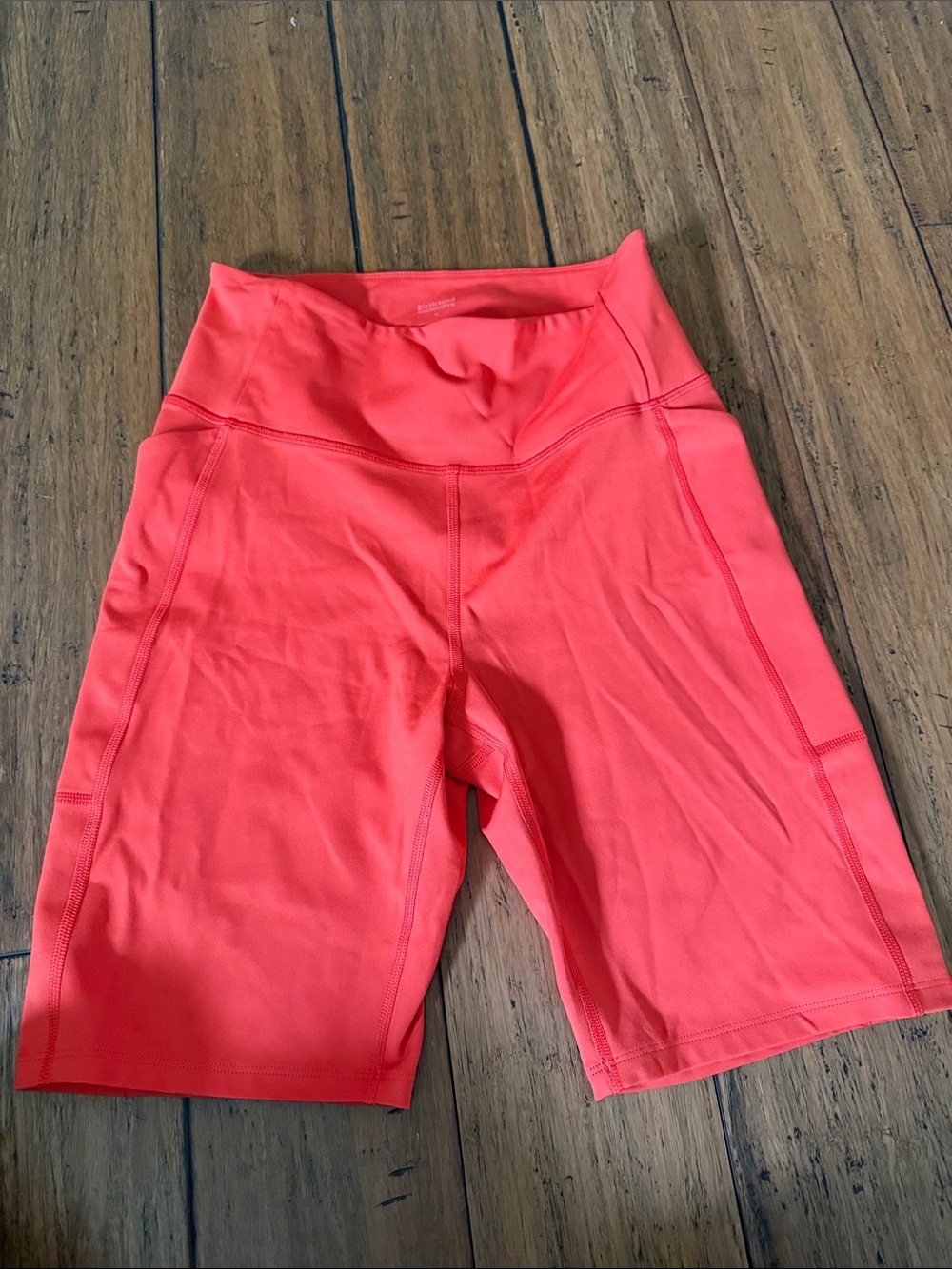girlfriend collective Coral High-Rise Bike Shorts